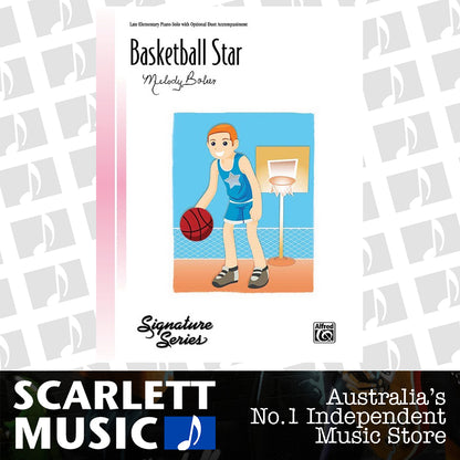 Basketball Star Piano Sheet Music — view 2