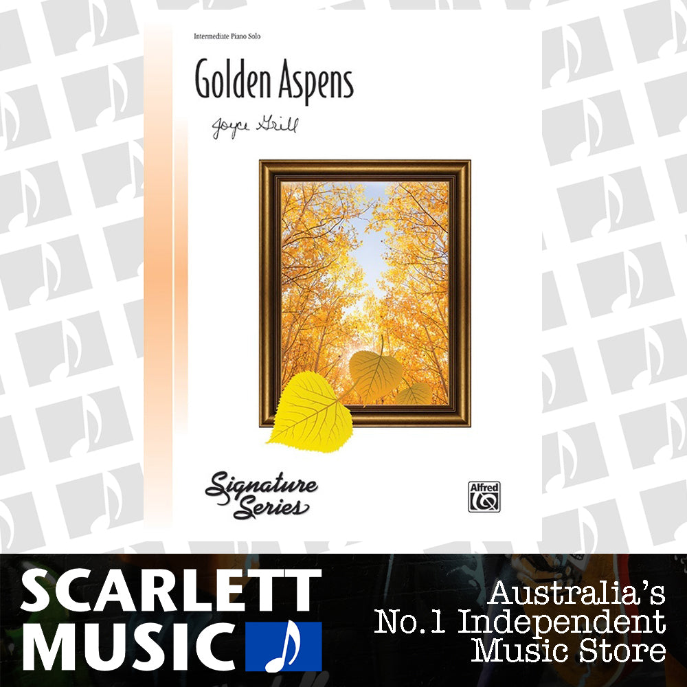 Golden Aspens Piano — view 2