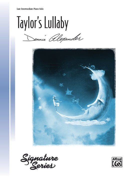 Taylors Lullaby Piano Sheet Music