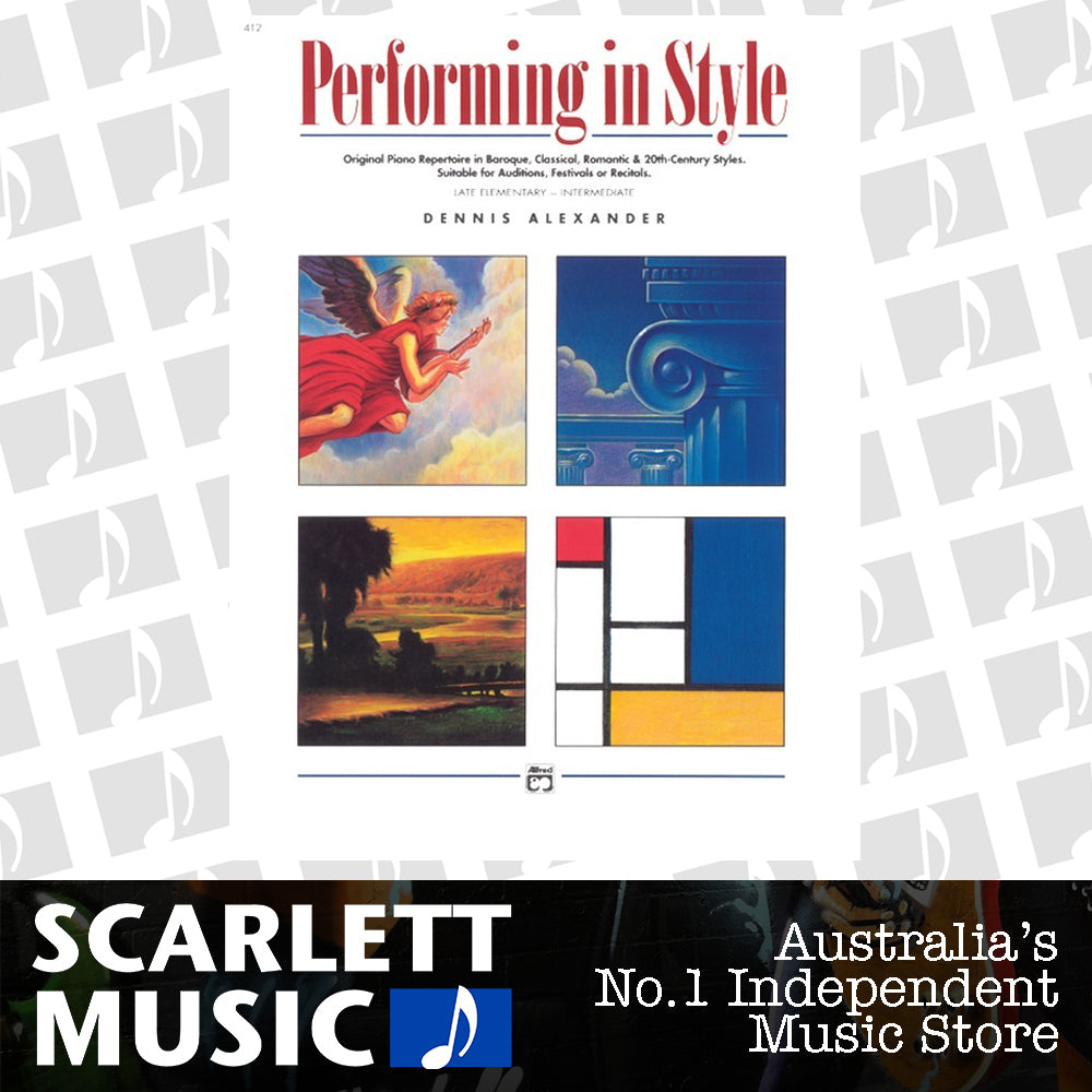 Performing In Style Piano Solos — view 2