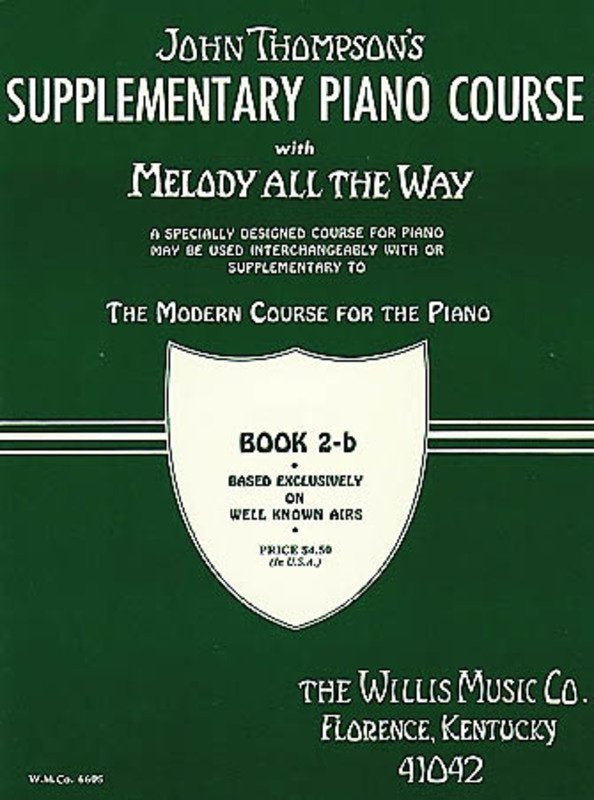 Melody All the Way — Book 2B, Piano (Willis Music)