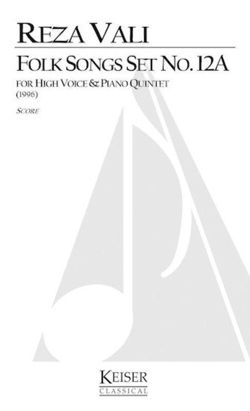 Folk Songs Set No 12A High Voice/Piano Quintet Score (Pod) Score (Piano|Viola|Cello|Vocal|2 Violins)