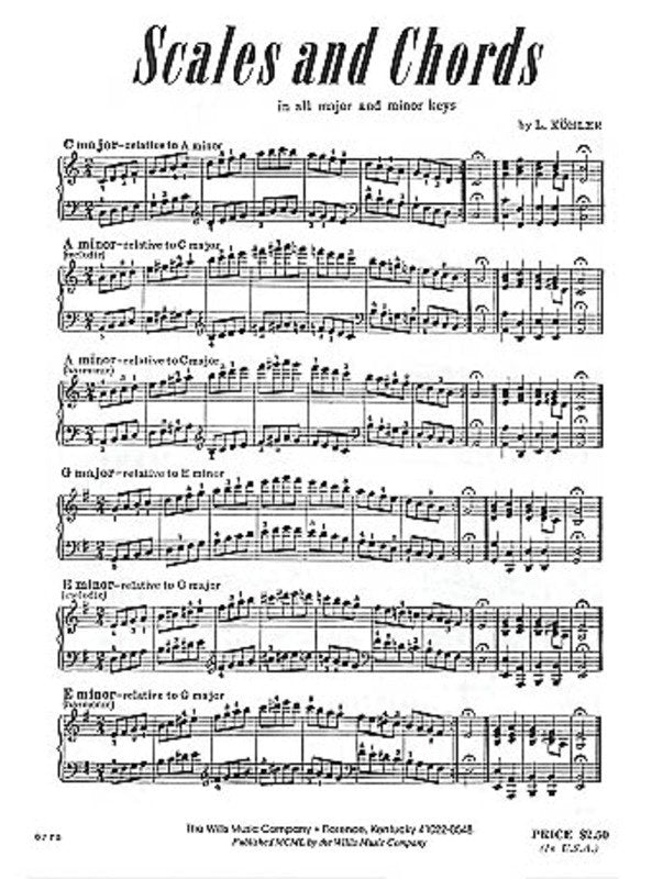 Scales and Chords — Piano (Willis Music)