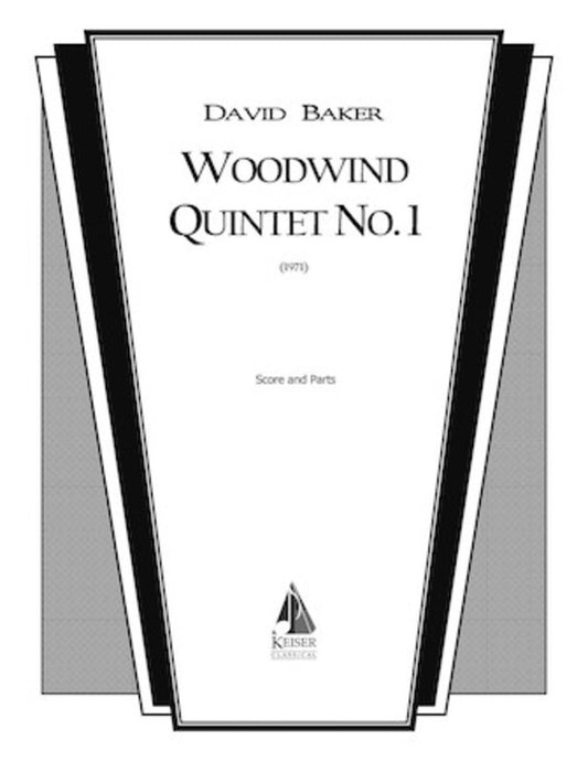 Baker - Woodwind Quintet No 1 Sc/Pts (Pod) Score/Parts (Bassoon|Clarinet|French Horn|Flute|Oboe)