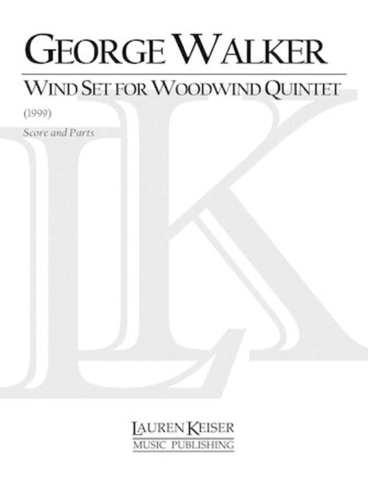 Walker - Wind Set For Woodwind Quintet Score/Parts (Pod)