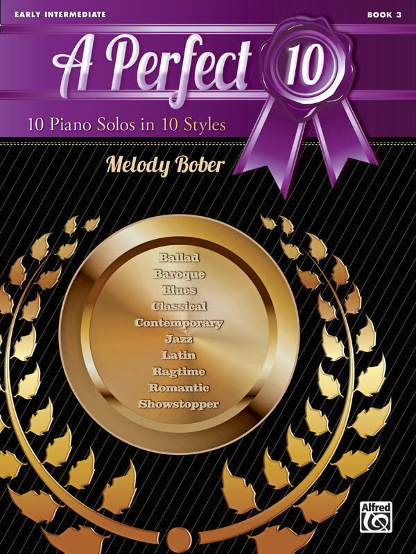 A Perfect 10 Book 3 Early Intermediate Piano Sheet Music