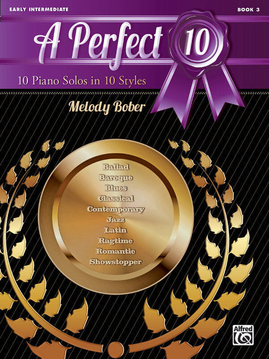 A Perfect 10 Book 3 Early Intermediate Piano Sheet Music