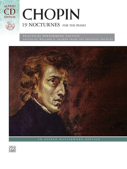 Chopin 19 Nocturnes For Piano Book/CD