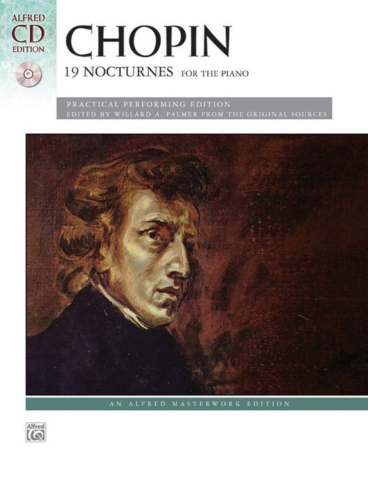 Chopin 19 Nocturnes For Piano Book/CD