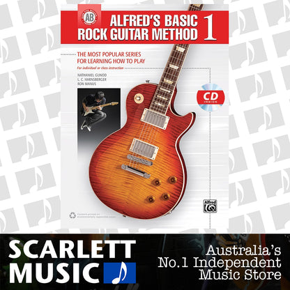 Alfreds Basic Rock Guitar Method 1 Book/CD — view 2