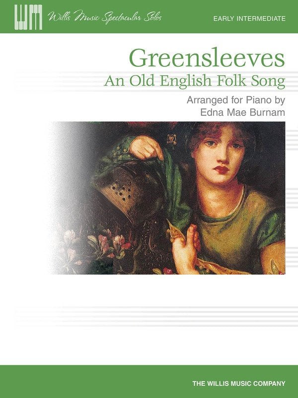 Greensleeves Piano Solo by Willis Music, 4 Pages
