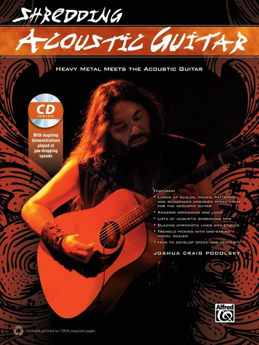 Shredding Acoustic Guitar Book/CD