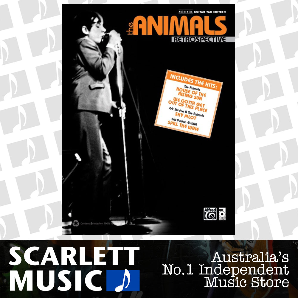 Animals Retrospective Guitar Tab Sheet Music — view 2