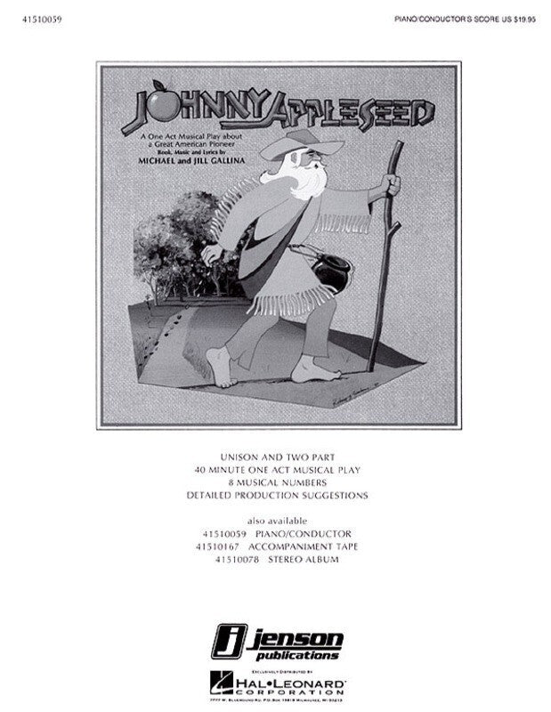 Johnny Appleseed Piano/Cond Score