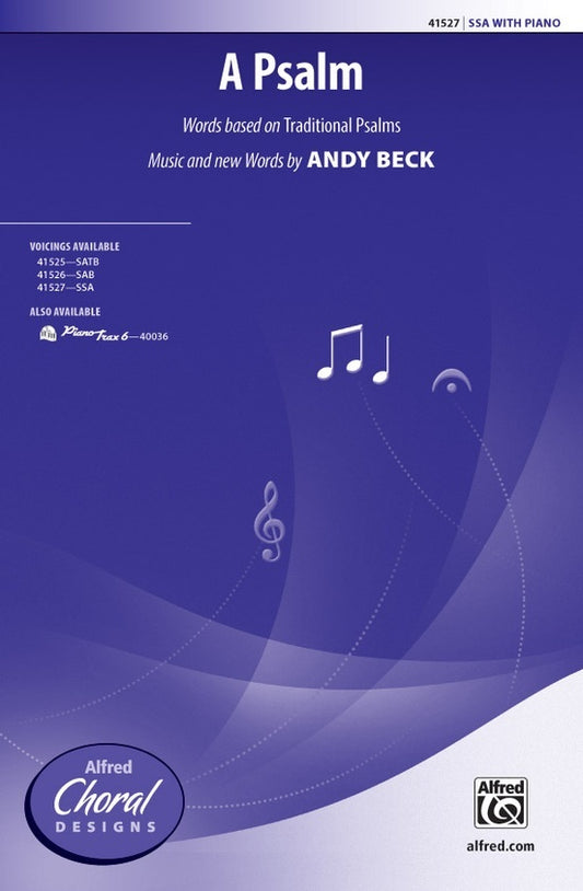 A Psalm SSA Choral Sheet Music