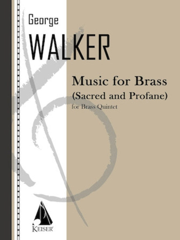 Music For Brass (Sacred & Profane) Brass Quintet Score/Parts