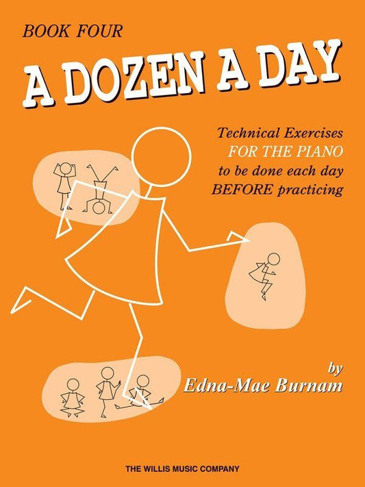 A Dozen a Day Book 4 by Willis Music, Piano, 64 Pages