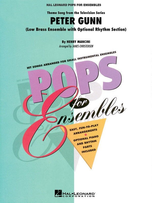 Peter Gunn — Brass Ensemble Score & Parts, Pops for Ensembles Level 2.5 (Hal Leonard)
