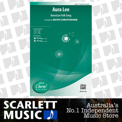 Aura Lee TTBB Choral Sheet Music — view 2