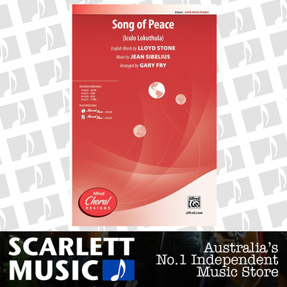 Song of Peace SATB Choral Sheet Music — view 2