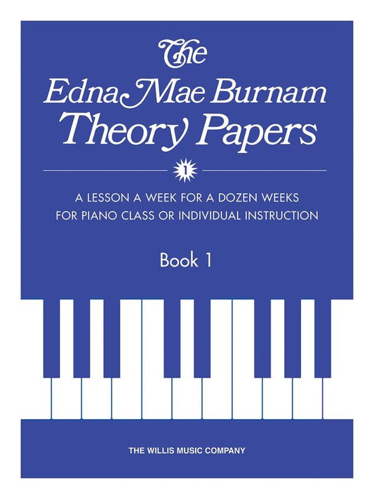 Theory Papers Set 1 — Music Theory (Willis Music)