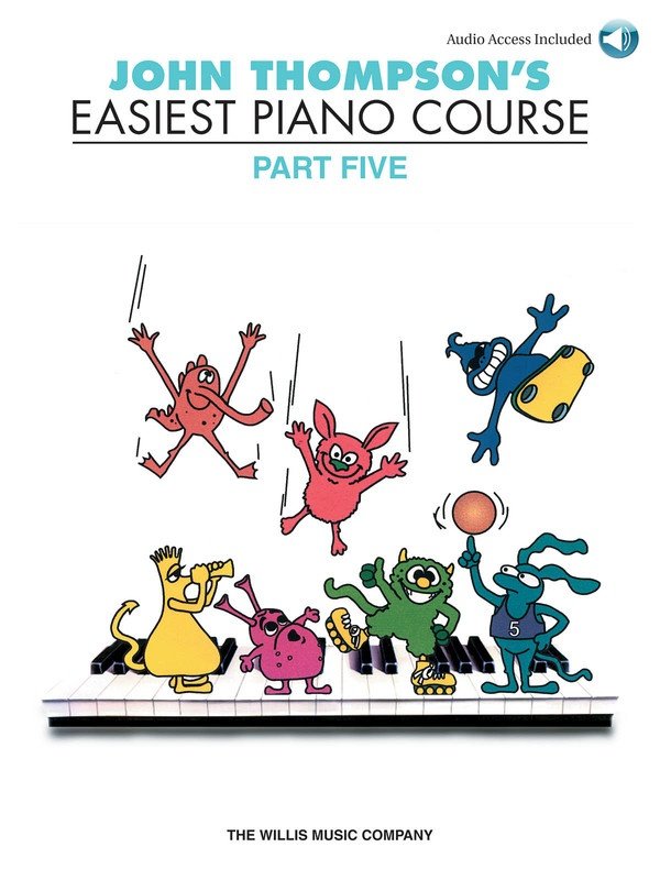 John Thompson's Easiest Piano Course Part 5 — Book/Online Audio (Willis Music)