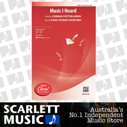Music I Heard SATB — view 2