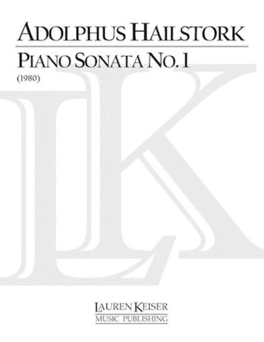 Hailstork - Piano Sonata No 1 (Pod) Softcover Book (Piano)