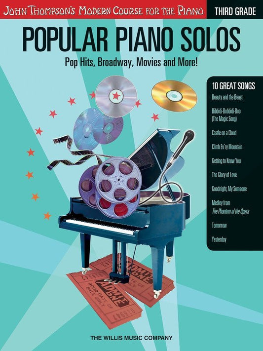 Popular Piano Solos Grade 3 — John Thompson's Modern Course for the Piano (Willis Music)