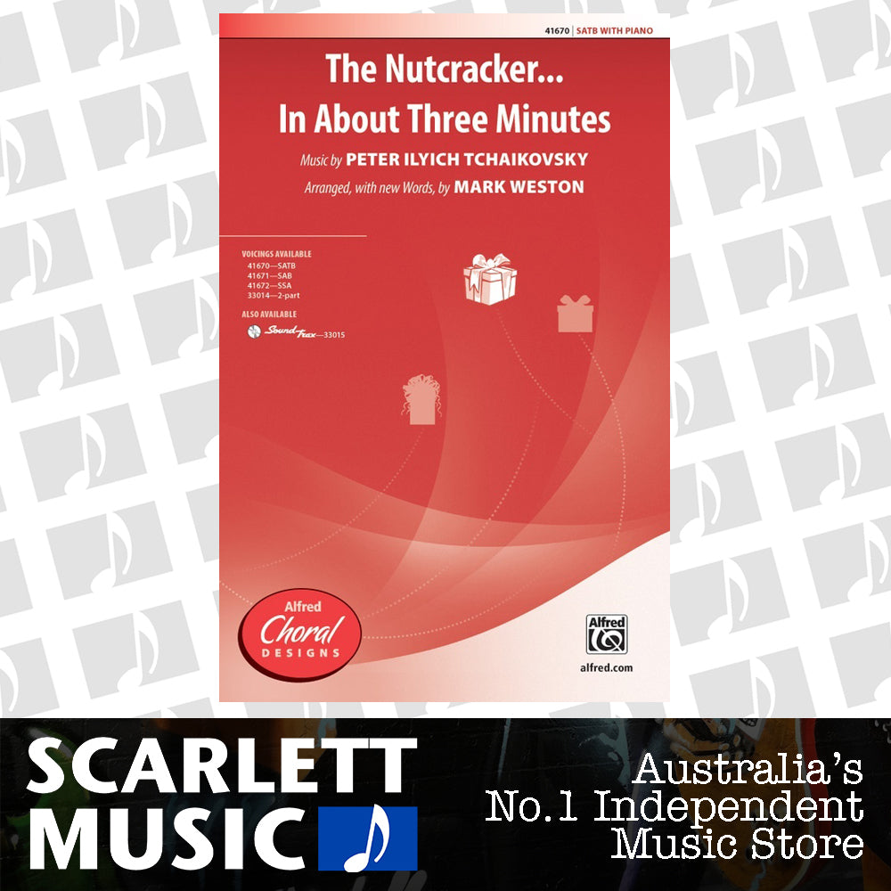 The Nutcracker in About Three Minutes SATB Choral Sheet Music — view 2