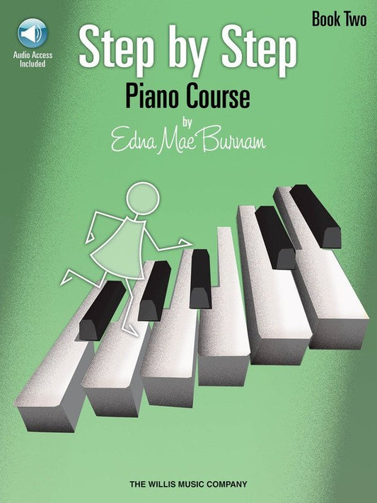 Step by Step Piano Course Vol. 2 — Book/Online Audio (Willis Music)