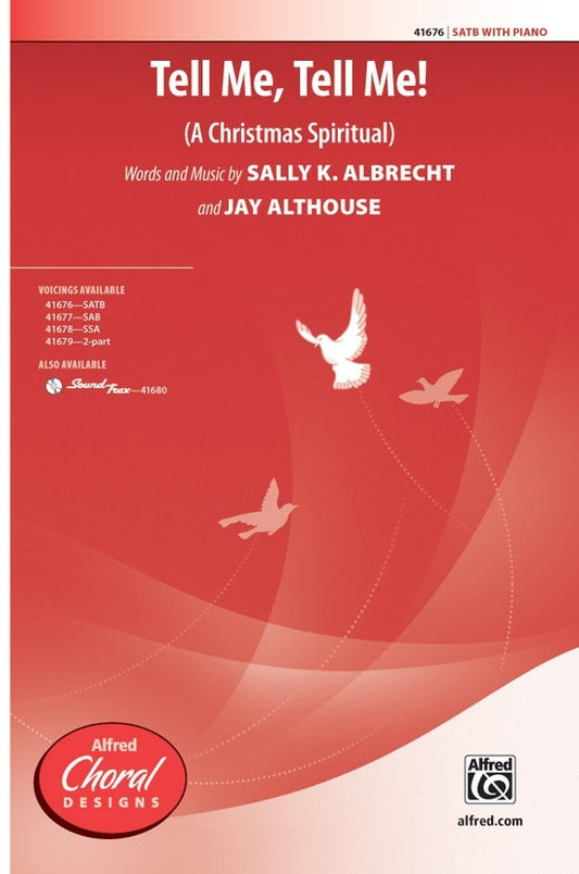 Tell Me Tell Me SATB Choral Sheet Music