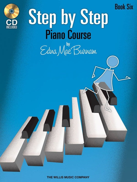 Step by Step Piano Course Vol. 6 — Book/CD (Willis Music)