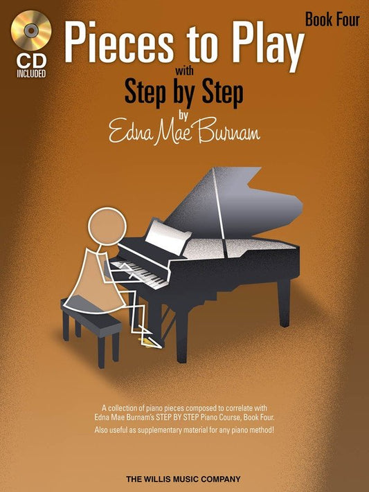 Pieces to Play Vol. 4 — Book/CD, Piano (Willis Music)