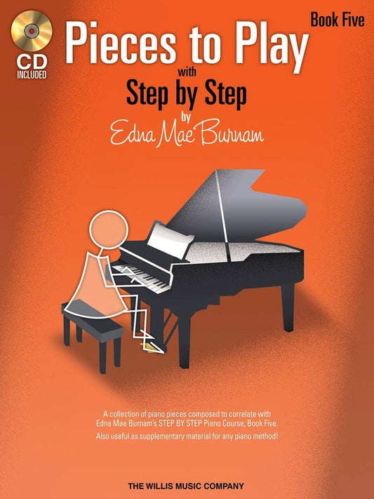 Pieces to Play Vol. 5 — Book/CD, Piano (Willis Music)