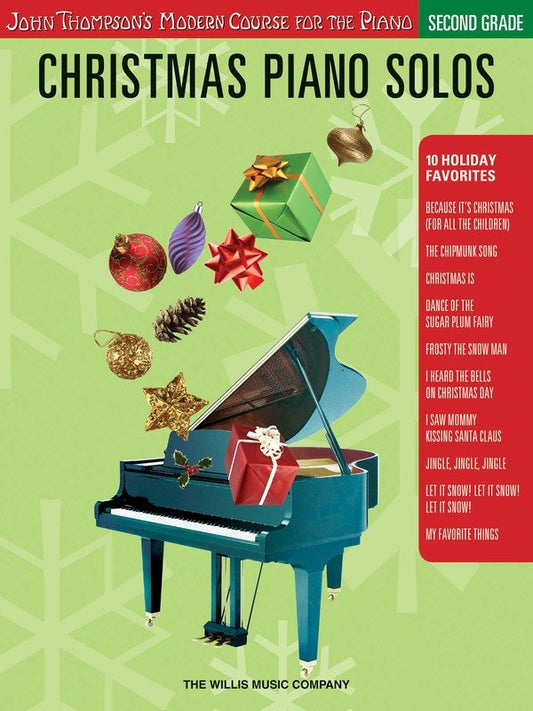 Christmas Piano Solos 2nd Grade — John Thompson's Modern Course for the Piano (Willis Music)