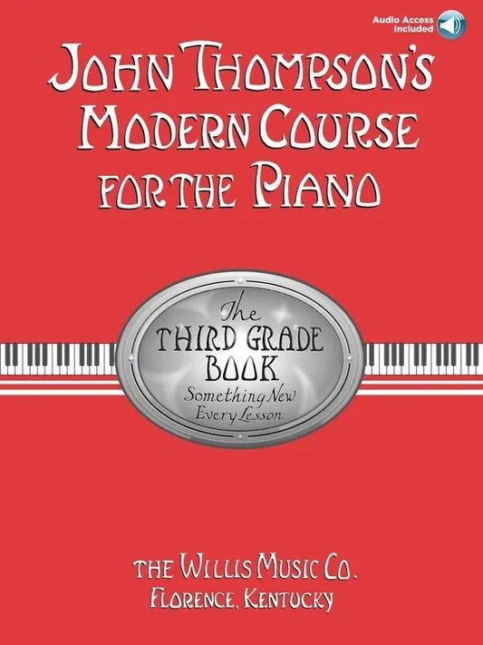 John Thompson Modern Course for Piano Book 3 US Edition with Audio Tracks