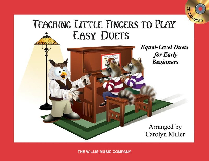 Teaching Little Fingers to Play Easy Duets — Book/CD, Piano Duet (Willis Music)