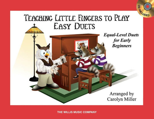 Teaching Little Fingers to Play Easy Duets — Book/CD, Piano Duet (Willis Music)
