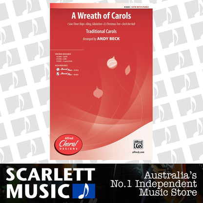 A Wreath of Carols SATB Choral Sheet Music — view 2