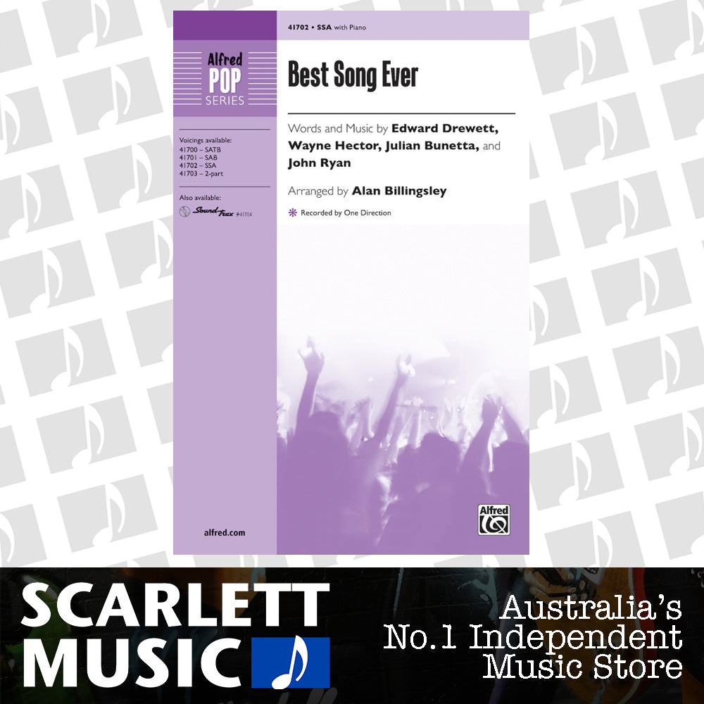 Best Song Ever SSA Choral Sheet Music — view 2