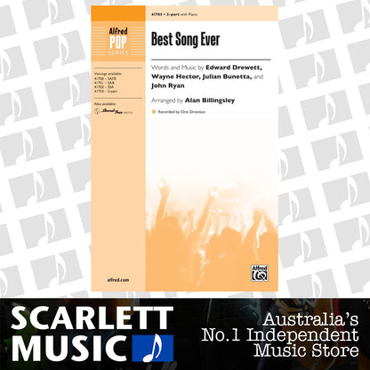Best Song Ever SA Choral Sheet Music — view 2