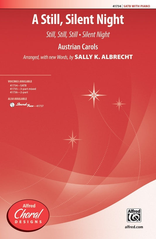 A Still Silent Night SATB Choral Sheet Music