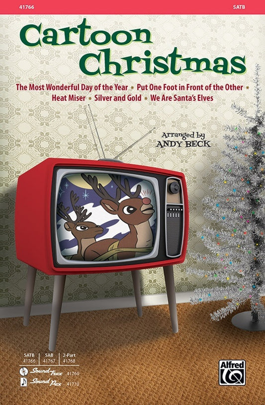 Cartoon Christmas SATB