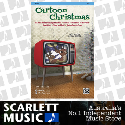 Cartoon Christmas SAB — view 2