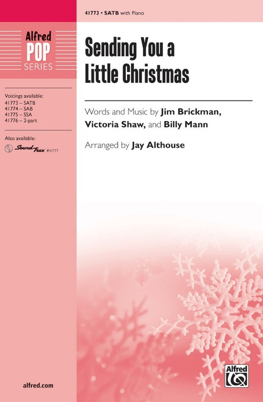 Sending You A Little Christmas SATB