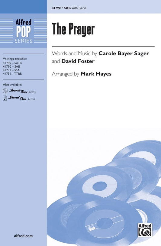 The Prayer SAB Choral Sheet Music