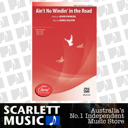 Aint No Windin in the Road SATB Choral Sheet Music — view 2