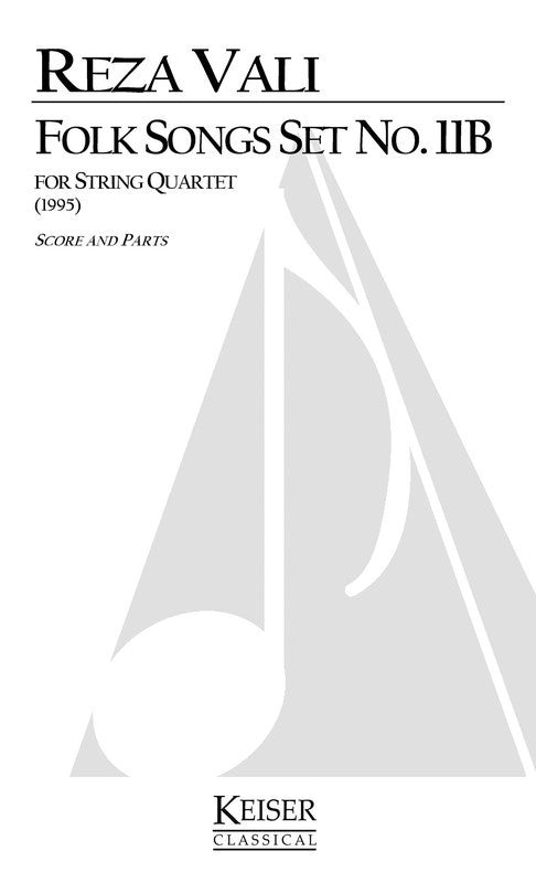 Folk Songs Set 11B For String Quartet Score/Parts