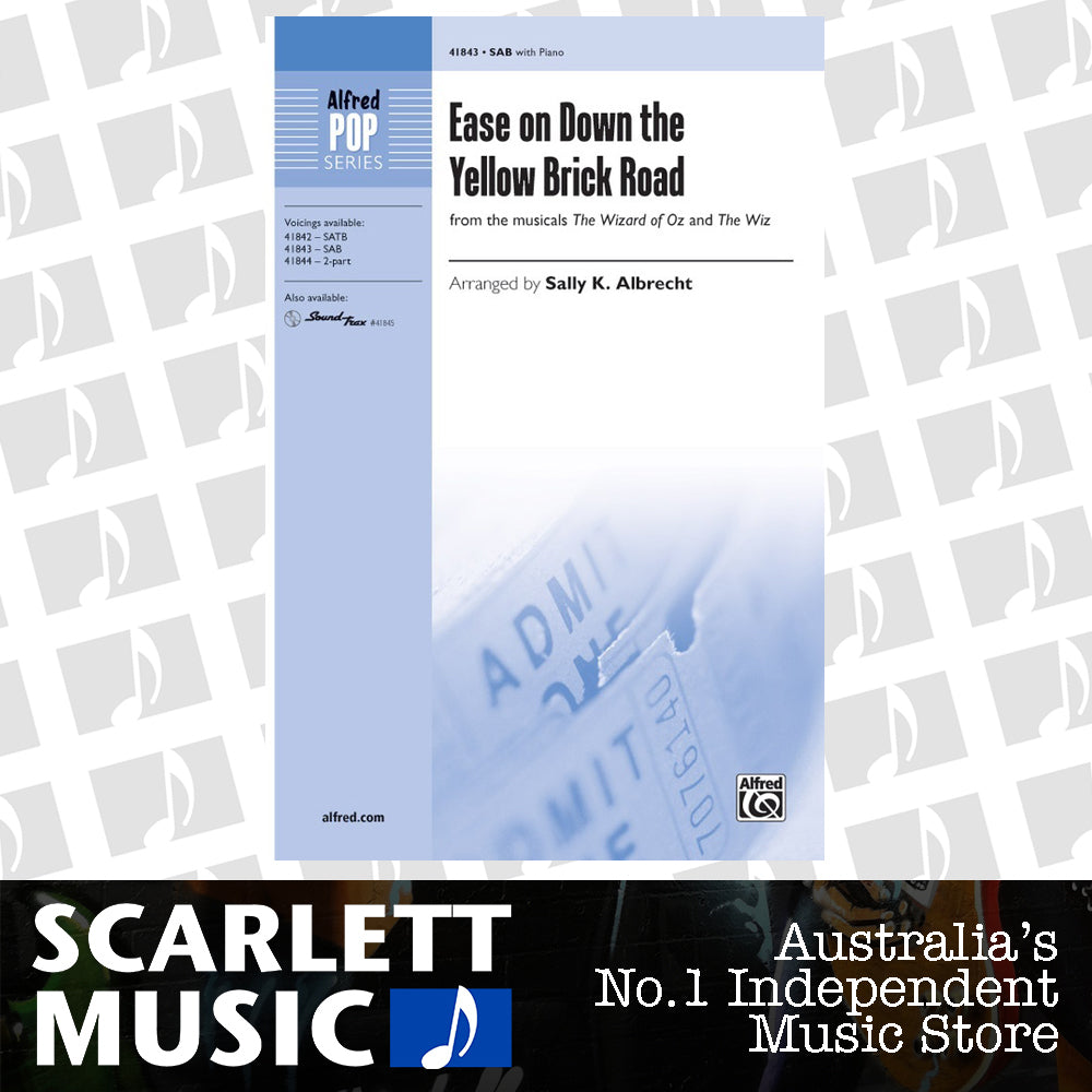 Ease On Down The Yellow Brick Road SAB — view 2